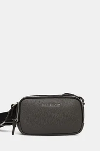 Tommy Hilfiger saszetka skórzana kolor zielony AM0AM14022 - Nerki - miniaturka - grafika 1