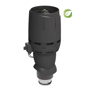 VILPE wentylator dachowy ECO FLOW 125P/500 CZARNY - 28 dni na zwrot - Wymiana 0 zł - Wysyłka 0 zł - Okapy kuchenne - miniaturka - grafika 1