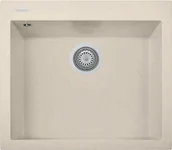 Zlewozmywaki - Zlew PLADOS ONE 6010 JASNY BEŻ (avena 94) (ON601094) - miniaturka - grafika 1