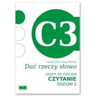 Materiały pomocnicze dla nauczycieli - Litwin Marika, Pietrzyk Iwona Dać rzeczy słowo. Czytanie - poziom 3. - mamy na stanie, wyślemy natychmiast - miniaturka - grafika 1