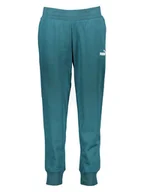 Spodnie sportowe damskie - Puma Spodnie dresowe "Essentials" w kolorze turkusowym - miniaturka - grafika 1
