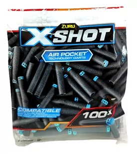 Zuru X-SHOT zapasowe strzałki - 100 sztuk - Zabawki militarne - miniaturka - grafika 1