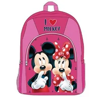 Plecaki - Disney Dziewczyna, Plecak, Różowy, Jeden rozmiar, Różowy - miniaturka - grafika 1
