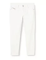 Spodnie damskie - Diesel Spodnie damskie, Jasny biały, 32W / 30L - miniaturka - grafika 1