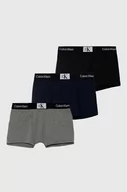 Majtki dla dzieci - Calvin Klein Underwear bokserki dziecięce 3-pack kolor szary - miniaturka - grafika 1
