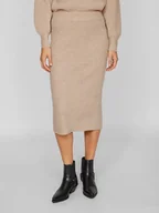 Spódnice - Vila Spódnica "Vikachel" w kolorze beżowym - miniaturka - grafika 1