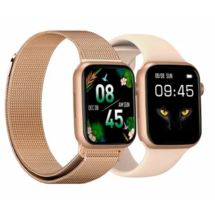 DCU COLORFUL 2 Różowe złoto - Smartwatch - miniaturka - grafika 1