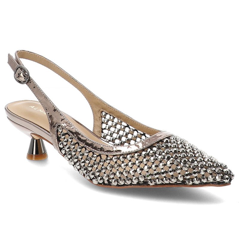 Czółenka ALMA EN PENA - V265203 Mirrow Pewter -39