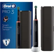Szczoteczki elektryczne - Szczoteczka rotacyjna ORAL-B Pro 3 3500 Czarny - miniaturka - grafika 1