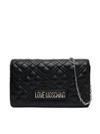 Torebki damskie - LOVE MOSCHINO Torebka JC4079PP1NLA000B Czarny - miniaturka - grafika 1
