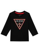 Bluzy dla chłopców - Guess Bluzka N84I24 K8HM0 Czarny Regular Fit - miniaturka - grafika 1