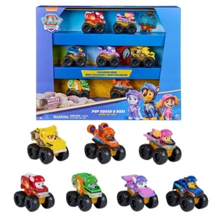 Psi Patrol Rescue Wheels Zestaw Prezentowy Pop Squad - Figurki dla dzieci - miniaturka - grafika 1