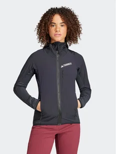 adidas Polar IB1856 Czarny Slim Fit - Odzież trekkingowa damska - miniaturka - grafika 1