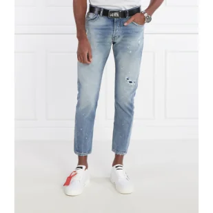 John Richmond Jeansy BISMARK | Slim Fit - Spodnie męskie - miniaturka - grafika 1