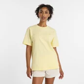 Koszulki i topy damskie - Koszulka damska New Balance WT41501PRC żółta - miniaturka - grafika 1