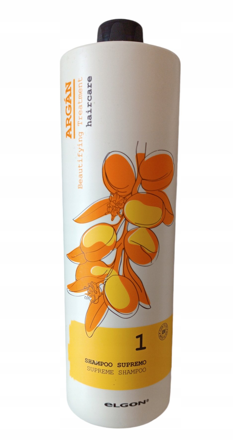 Elgon Argan New Supreme shampoo – szampon nawilżający 1000 ml