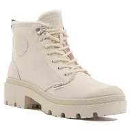 Botki damskie - Trapery Palladium Pallabase Nbk Zip Wl 98867-197-M Whitecap Grey 197 - miniaturka - grafika 1