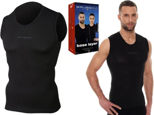 BEZRĘKAWNIK BRUBECK SL10100 KOSZUL. BASE LAYER XXL - Koszulki męskie - miniaturka - grafika 1
