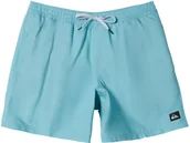 Spodenki damskie - szorty kąpielowe mięske QUIKSILVER EVERYDAY SOLID VOLLEY 15 Marine Blue - BHA0 - miniaturka - grafika 1