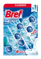 Środki do WC - Bref Kulki do toalety Power Activ Ocean 3-pack 3x 50 g (Che000216) - miniaturka - grafika 1