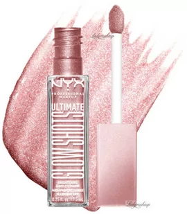 NYX Professional Makeup - ULTIMATE - GLOW SHOTS - Liquid Eyeshadow - Płynny cień do powiek - 7,5 ml - 04 GRAPEFRUIT GLOW - Cienie do powiek - miniaturka - grafika 1
