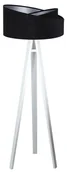 Lampy stojące - Czarno-biała skandynawska lampa stojąca trójnóg C1-G32 - miniaturka - grafika 1
