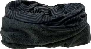 Hi-Tec Chusta wielofunkcyjna Rine Black/Optical Illusion - Czapki i chusty sportowe damskie - miniaturka - grafika 1