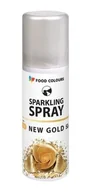 Dodatki do ciast w proszku - BARWNIK SPOŻYWCZY W SPRAYU - New Gold ZŁOTY - 50 ml - miniaturka - grafika 1