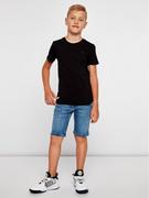 Koszulki dla chłopców - Tommy Hilfiger T-Shirt KB0KB04140 Czarny Regular Fit - miniaturka - grafika 1