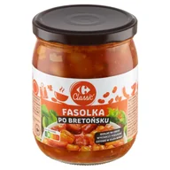 Szybkie dania obiadowe - Carrefour Classic Fasolka po bretońsku 500 g - miniaturka - grafika 1