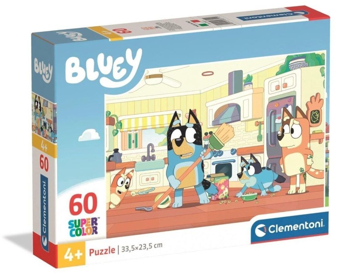 CLE puzzle 60 SuperKolor Blue 26311