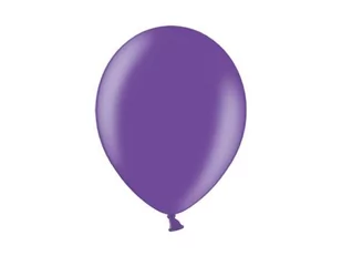 BELBAL Balony 14" Metalik, BELBAL, Purple, 100 szt. - Balony i akcesoria - miniaturka - grafika 1