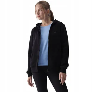 Bluza damska 4F F1467 głęboka czerń 4FWMM00TSWSF1467 20S 2XL - Bluzy damskie - miniaturka - grafika 1