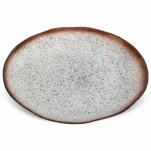 PATERA DEKORACYJNA SEVILLE/3 krem+brąz 31x31x3cm A019398 - Tace i patery - miniaturka - grafika 1