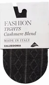 Rajstopy - Calzedonia Rajstopy Kaszmir Modal Wzorki Melanż Szare Rozmiar 1/2 (s/m) - miniaturka - grafika 1