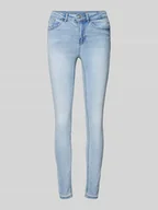 Spodnie damskie - Jeansy o kroju skinny fit z mieszanki bawełny model ‘FLASH’ - miniaturka - grafika 1
