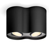 Systemy inteligentnych domów - Philips Hue White Ambiance Podwójne Pillar Czarny - miniaturka - grafika 1