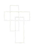 Lampy ścienne - Azzardo Lampa ścienna QUADRATUS nowoczesna AZ2993 AZ2993 - miniaturka - grafika 1