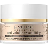 Kremy do twarzy - Eveline cosmetics Organic Gold Przeciwzmarszczkowy Krem Liftingujący 50ml EVEL-0201 - miniaturka - grafika 1