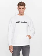 Bluzy męskie - Columbia Bluza CSC Basic Logo™ II Hoodie Biały Regular Fit - miniaturka - grafika 1