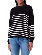 Swetry damskie - HUGO Sweter damski Sintia, czarny (Black1), L - miniaturka - grafika 1