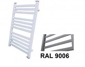 Hydroland KUMIKO GŁP2 1150/530 RAL 9006 - Grzejniki łazienkowe - miniaturka - grafika 1