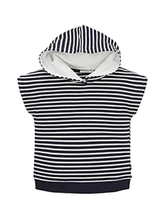TOM TAILOR Dziewczęca 1036090 Bluza dziecięca, 31677-Dark Blue Off White Stripe, 128/134, 31677 - Dark Blue Off White Stripe, 128/134 cm - Bluzy dla dziewczynek - miniaturka - grafika 1