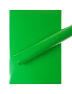 Szkolne artykuły papiernicze - Folia samoprzylepna kolorowa połysk A4 50 ark zielona Grafitack do lasera - miniaturka - grafika 1