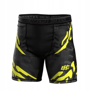 Spodenki Vale Tudo do MMA męskie EXTREME HOBBY BLACK PANTHER - Kimona, stroje i obuwie - miniaturka - grafika 1
