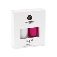 Lakiery do paznokci - Nailmatic Nailmatic POLISH + TOP Camélia Zestaw do paznokci 16ml - miniaturka - grafika 1
