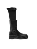 Botki damskie - Patrizia Pepe Botki 2Y0016/L078-K103 Czarny - miniaturka - grafika 1