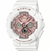 Zegarki dla dzieci - Zegarek Casio BA-130-7A1ER Baby-G BA 130 7A1 - miniaturka - grafika 1