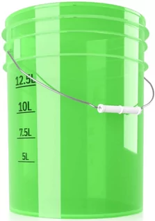 Akcesoria do mycia samochodu - ChemicalWorkz Performance Bucket Clear Green 5 Gallon - wiadro detailingowe, zielone - grafika 1