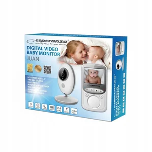NIANIA ELEKTRONICZNA KAMERA OBRAZ NA ŻYWO WIDEO LCD TRYB NOCNY - Elektroniczne nianie i monitory oddechu - miniaturka - grafika 1